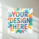 Aangepast ontwerp DIY creëer uw eigen Canvas Afdruk