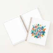 Aangepast ontwerp DIY maak je eigen Notitieboek (Binnen)