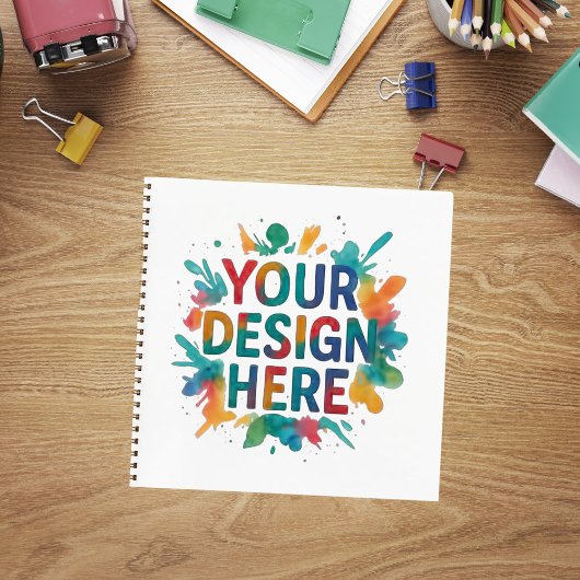 Aangepast ontwerp DIY maak je eigen Notitieboek