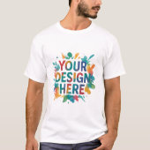Aangepast ontwerp DIY maak je eigen T-shirt (Voorkant)