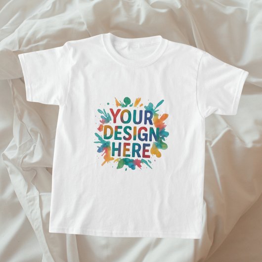 Aangepast ontwerp DIY maak je eigen T-shirt