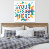 Aangepast ontwerp doe-het-zelf maak je eigen canvas afdruk (Insitu (Slaapkamer))