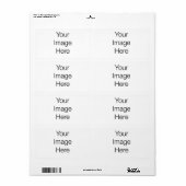 Aangepast ontwerp etiket (Full Sheet)