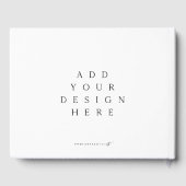 Aangepast ontwerp gastenboek (Achterkant)