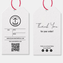 Aangepast Ontwerp Hang Kleding Labels Product Verp