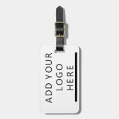 Aangepast ontwerp Logo Bagagelabel (Voorkant verticaal)