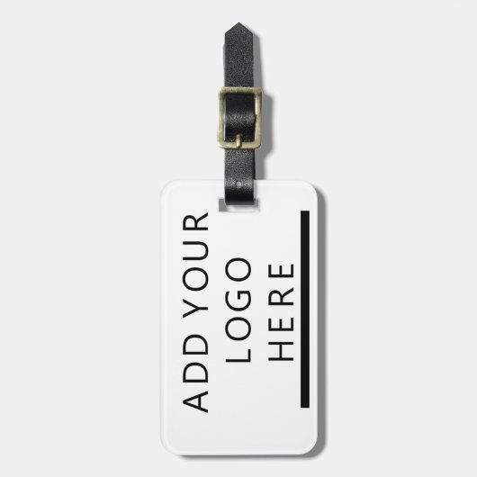Aangepast ontwerp Logo Bagagelabel (Voorkant verticaal)