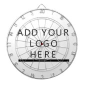 Aangepast ontwerp Logo Dartbord (Voorkant)