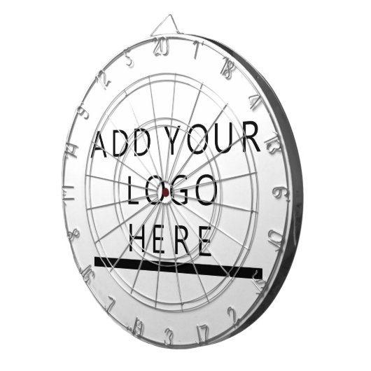 Aangepast ontwerp Logo Dartbord (Voorkant Rechts)