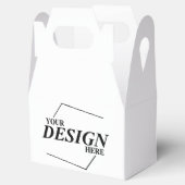 Aangepast ontwerp Maak uw eigen sjabloon Bedankdoosjes (Geopend)