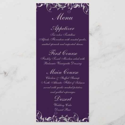 aangepast ontwerp menu (Voorkant)