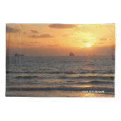 Aangepast ontwerp met uw eigen foto en Jouw tekst Kussensloop (Achterkant)