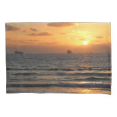 Aangepast ontwerp met uw eigen foto en Jouw tekst Kussensloop (Voorkant)