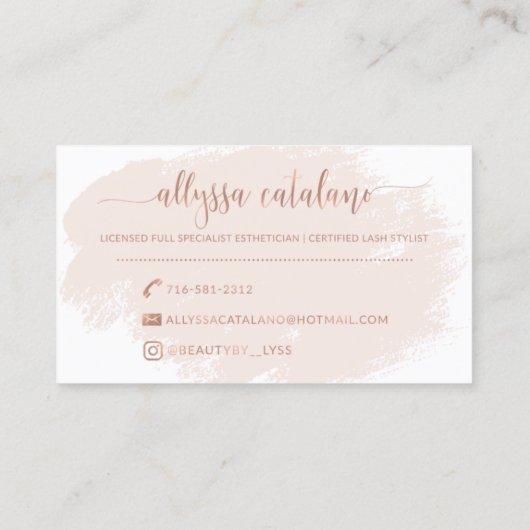 Aangepast ontwerp | Niet bewerkbare Zazzle-Sjabloo Visitekaartje (Achterkant)