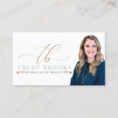 Aangepast ontwerp | Niet voor Zazzle Editable Sjab Visitekaartje (Voorkant)