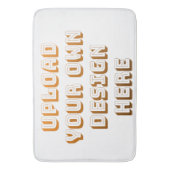 Aangepast ontwerp product uploaden badmat (Voorkant Verticaal)