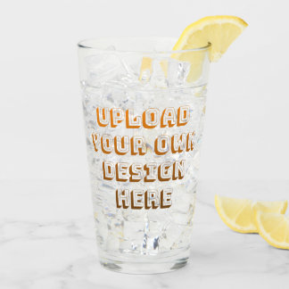Aangepast ontwerp product uploaden glas