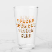 Aangepast ontwerp product uploaden glas (Voorkant)