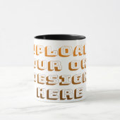Aangepast ontwerp product uploaden mok (Midden)