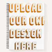 Aangepast ontwerp product uploaden notitieboek (Voorkant)