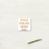 Aangepast ontwerp product uploaden post-it® notes (Op bureau)