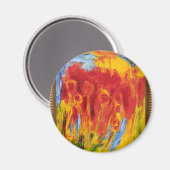 Aangepast ontwerp ronde magneet (Voorkant / Achterkant)