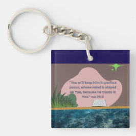 Aangepast ontwerp sleutelhanger