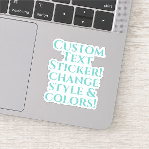 Aangepast ontwerp sticker