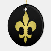 Aangepast ontwerp "Super Saints" Keramisch Ornament (Links)