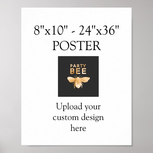 Aangepast ontwerp uploaden poster (Voorkant)