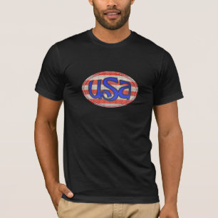 Aangepast ontwerp van de Verenigde Staten T-shirt