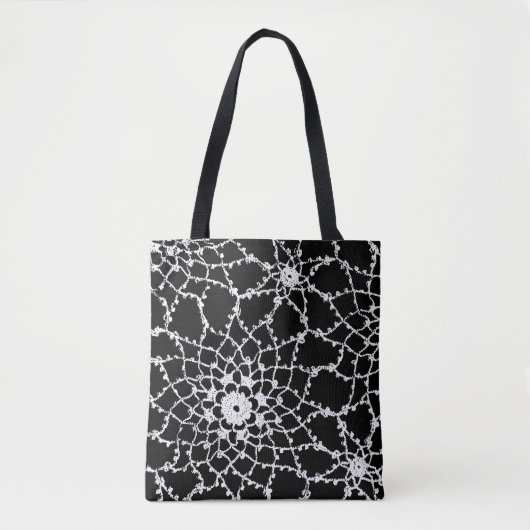  aangepast ontwerp van kant tote bag (Voorkant)