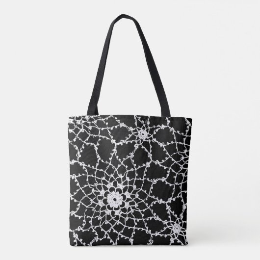 aangepast ontwerp van kant tote bag (Achterkant)