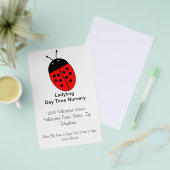 Aangepast ontwerp van Ladybug Flyer (Voorkant /achterkant)