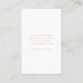 Aangepast ontwerp voor Adele Oceania Size-Visiteka Visitekaartje (Achterkant)