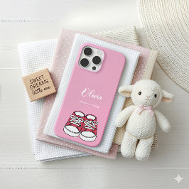 Aangepast ontwerp voor baby naam | Perfect voor mo iPhone 16 Pro Max Hoesje