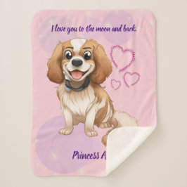 Aangepast ontwerp voor Blenheim Cavalier Sherpa Deken