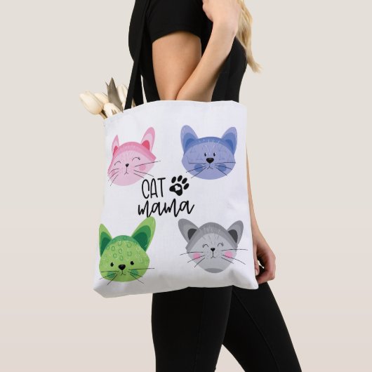 Aangepast ontwerp voor Cat Mama | Tas voor geperso (Dichtbij)