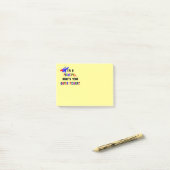 Aangepast ontwerp voor de directeur-superkracht post-it® notes (Op bureau)