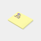 Aangepast ontwerp voor de directeur-superkracht post-it® notes (Schuin)