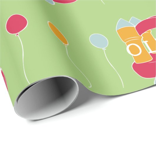 Aangepast ontwerp voor fonkeleerkamer/kasteel voor cadeaupapier (Rol Hoek)