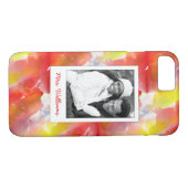 Aangepast ontwerp voor foto- en naamgevingsWaterve Case-Mate iPhone Case (Achterkant (Horizontaal))