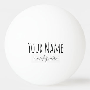 Aangepast ontwerp voor geluidsgolf-cadeau pingpongbal