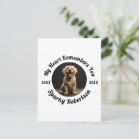 Aangepast ontwerp voor herinnering aan hond