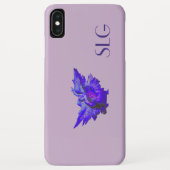 Aangepast ontwerp voor iPhone-draagtas, Cute Paars Case-Mate iPhone Case (Achterkant)