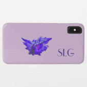 Aangepast ontwerp voor iPhone-draagtas, Cute Paars Case-Mate iPhone Case (Achterkant (horizontaal))