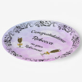 Aangepast ontwerp voor pensionering papieren bordje (Gekanteld)