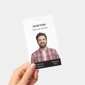 Aangepast ontwerp voor personeelsfoto-identiteit badge (Handheld)