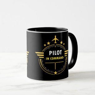 Aangepast ontwerp voor pilotenmok - Volledig bewer Mok