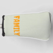 Aangepast ontwerp voor tapeleiding golfheadcover (Voorkant)